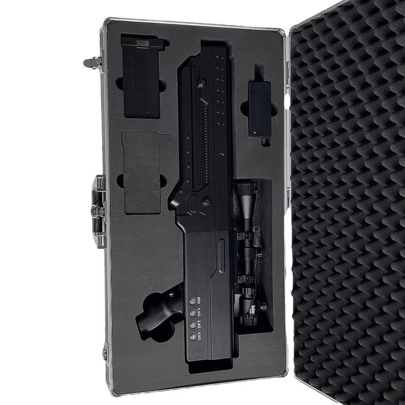  长汀手持便携式枪型低空防御反制四通道B型